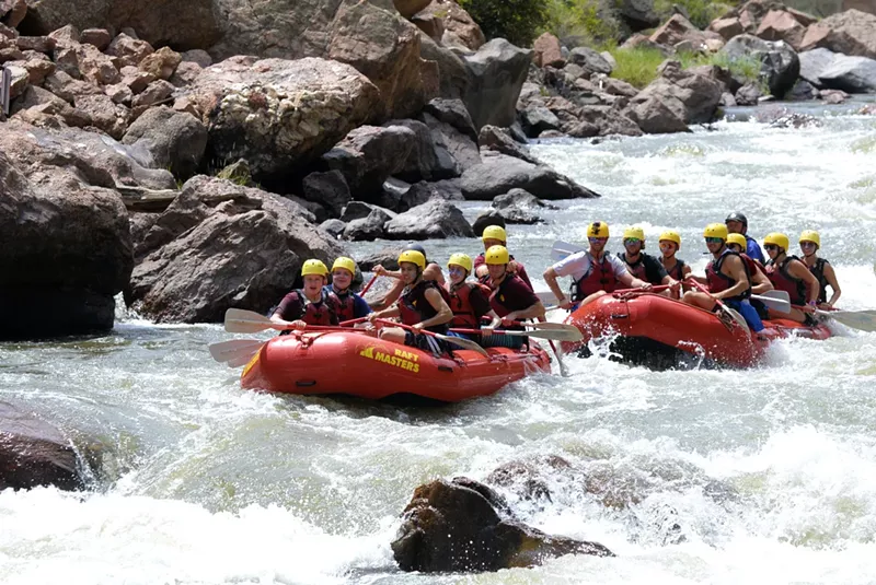 Image: Raft Masters’ guided tour through the Royal Gorge in Cañon City.