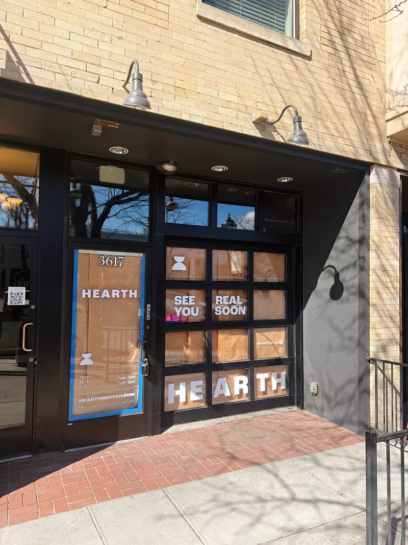 Image: coffee shop exterior