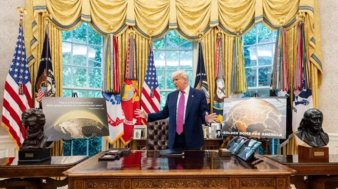 Donald Trump in White House