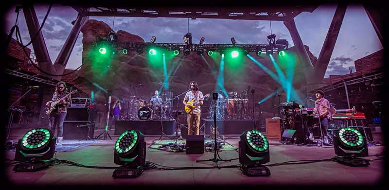 Image: Goose at its Red Rocks debut.