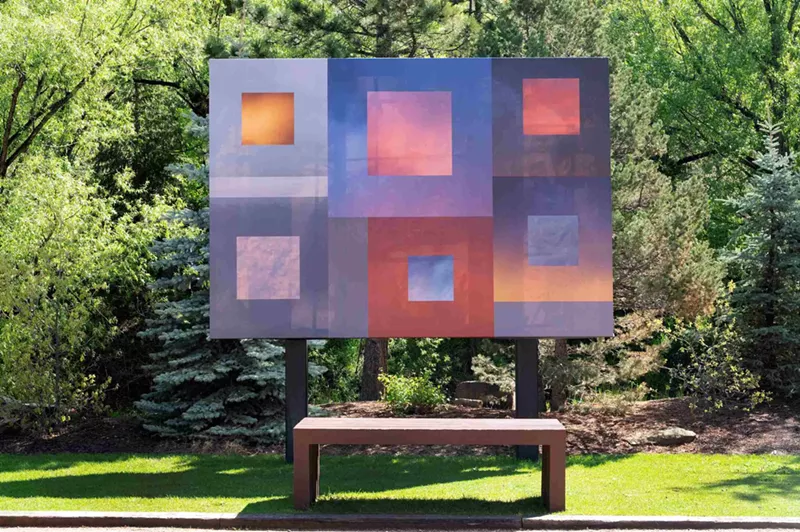 Image: a mural outdoors
