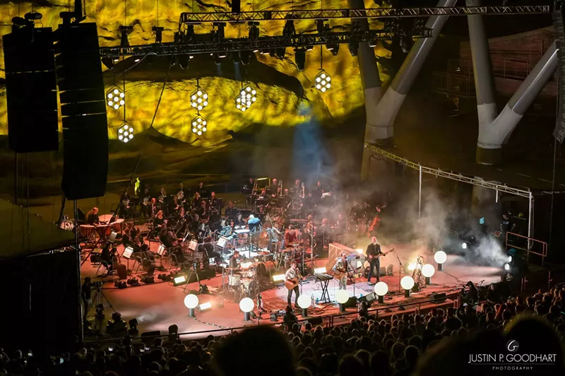 Image: Guster at Red Rocks