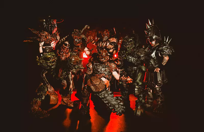 Image: GWAR members