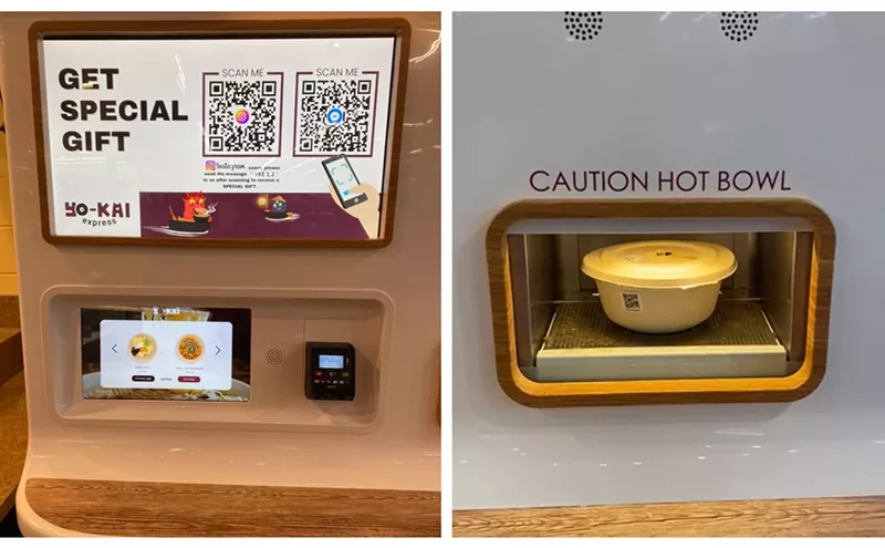 Image: H Mart in Aurora Now Has a Soup Vending Machine, and We Tried It