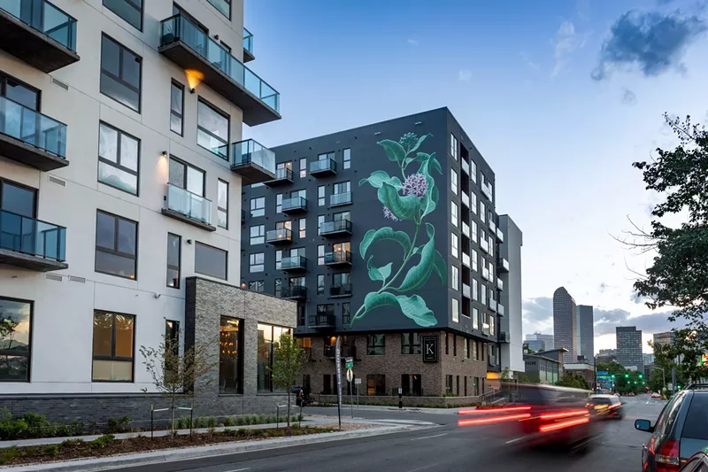 Image: A residential apartment building called the Kendrick