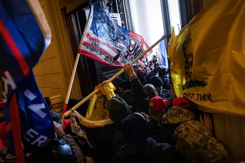 Image: Inside the U.S. Capitol on January 6, 2021.