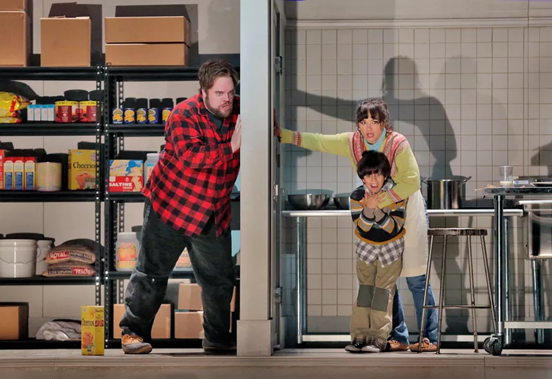 Image: The opera adapts from Stephen King's novel rather than the film.