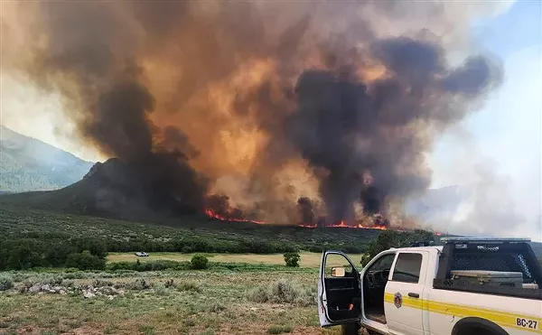 Image: How Weather Conditions Are Contributing to Wildfires Across the State