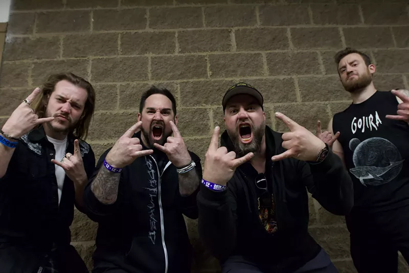 Image: Guitarist Christian Workman, second from left, doesn't know where he'd be without music and CodeFlawed.