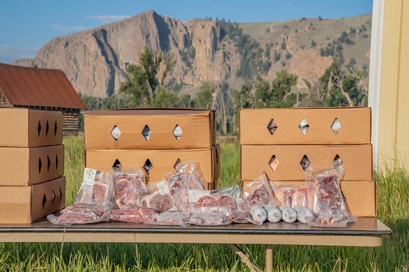 Parker Pasture's beef selection