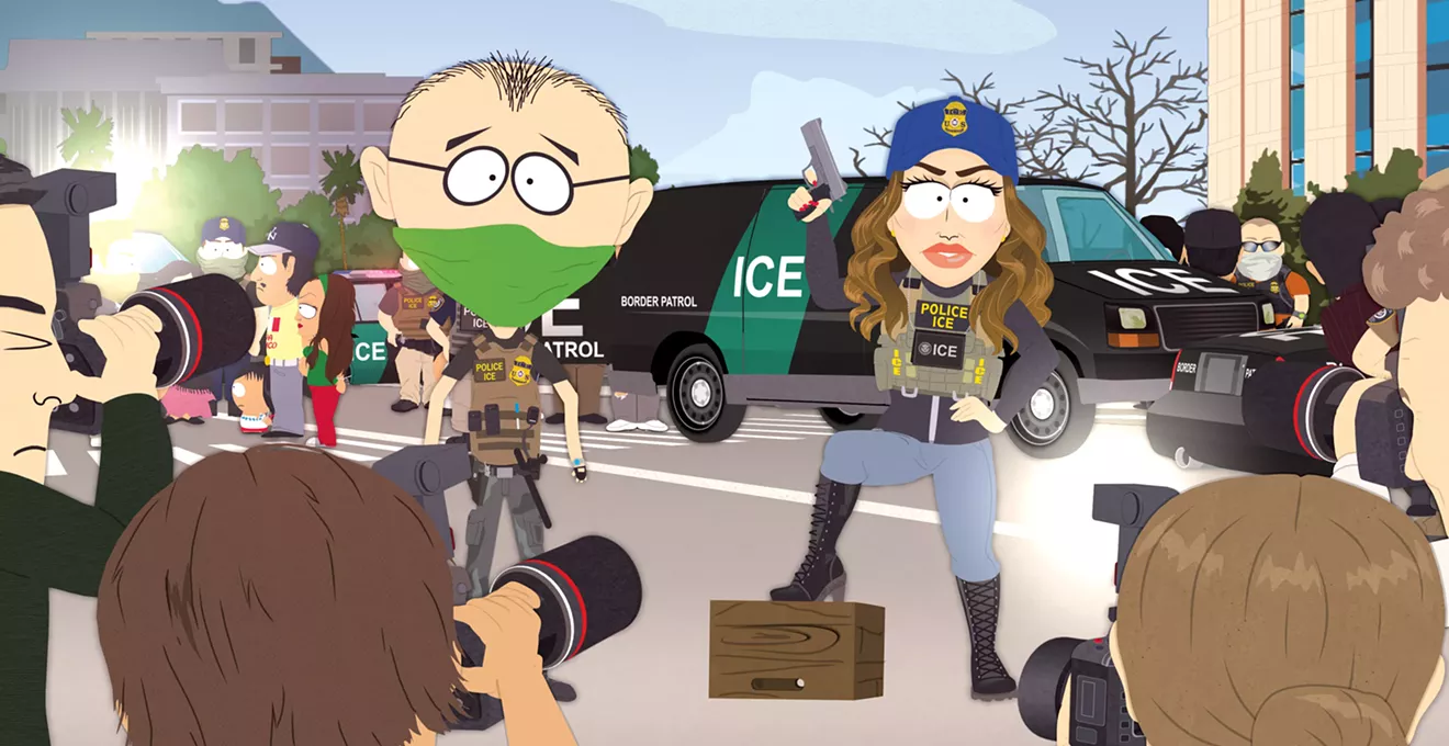 ICE Uses South Park Image in Recruiting Post