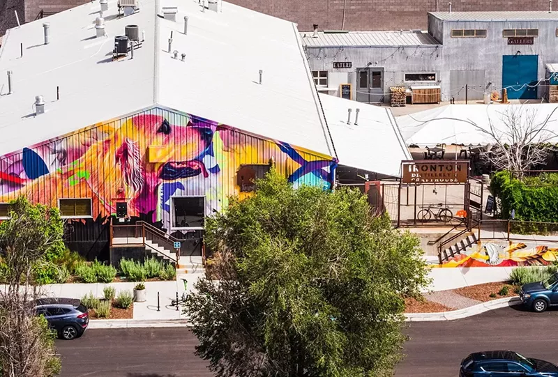 Image: Distillery in old warehouse district.