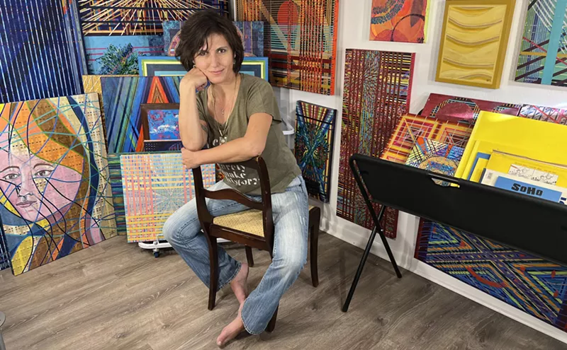 Image: Jennifer S. Levine Debuts New Paintings in Her First Friday Homecoming
