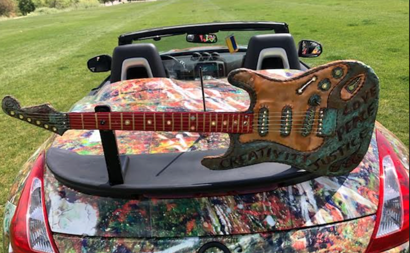 Image: Jimi Hendrix-Inspired ArtCar Debuts in Denver