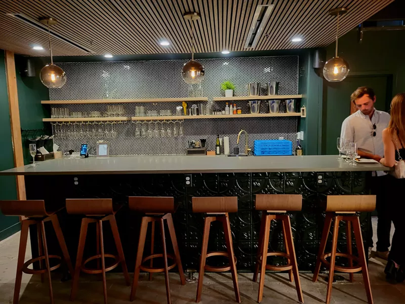 Image: The community bar at Birch Road.