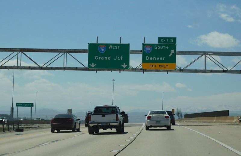 Colorado's outdoor activities attract a lot of visitors on holiday weekends, and that can clog up highways.