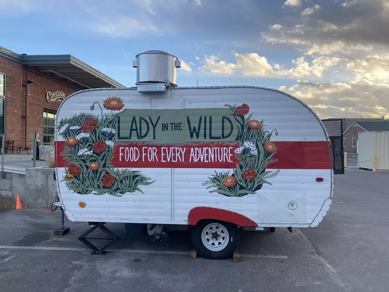 Image: Look for the Lady in the Wild food truck.
