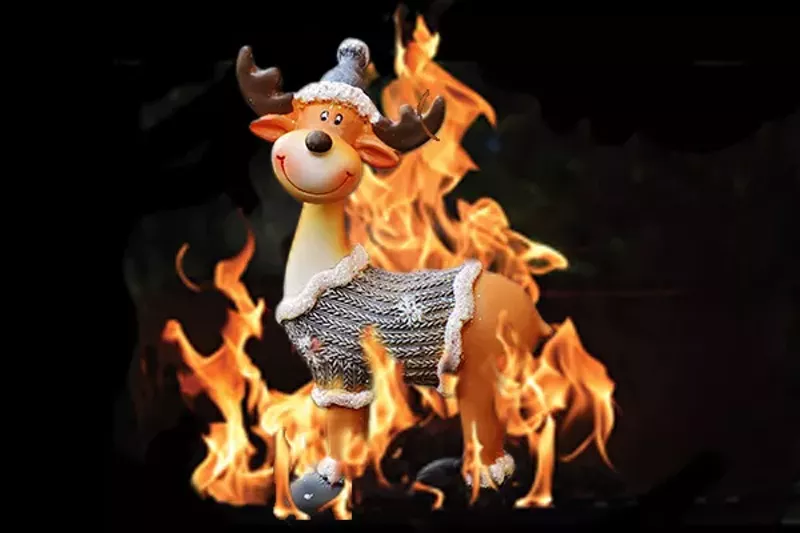 Image: Holiday Roast features classic Christmas characters battling each other with insults.