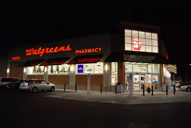 Image: Walgreens at night