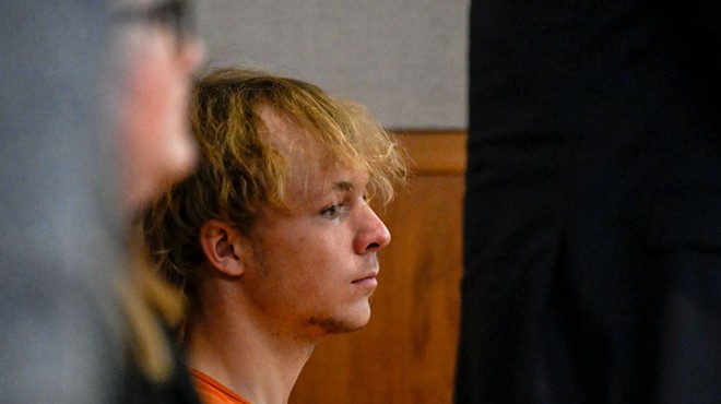 Joseph Koenig in court in Jefferson County, Colorado, for the murder of Alexa Bartell.