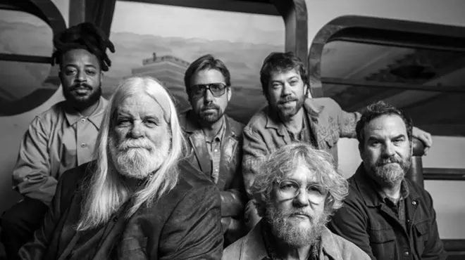 members of bluegrass band Leftover Salmon