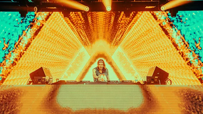 DJ on stage