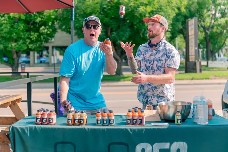 Image: Oso Rojo Hot Sauce is available at markets and grocers around the state.