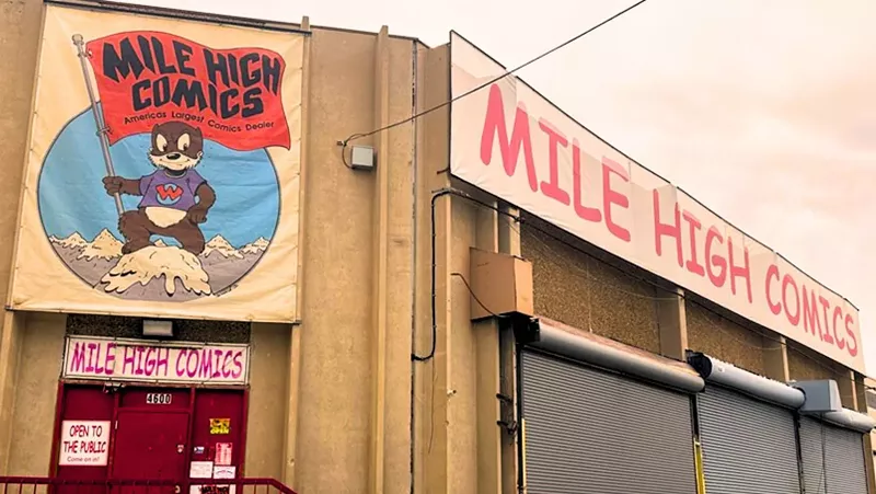 Image: Mile High Comics in Denver