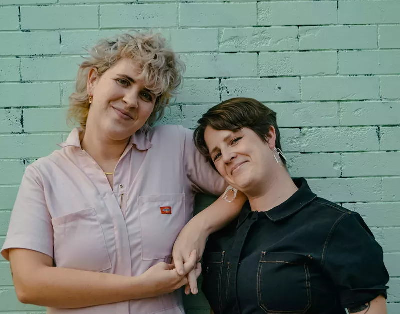 Image: Lee Robinson and Kate McLachlan of Dyketopia.