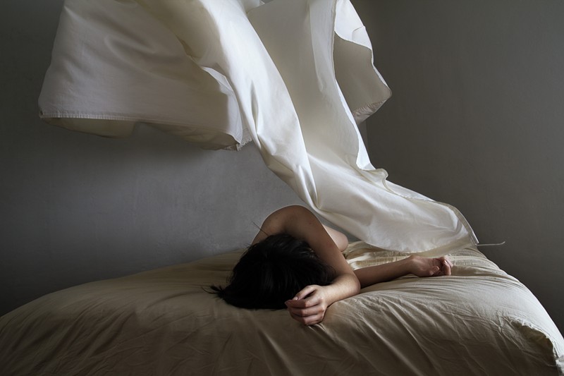 "Insomnia," from the series Acciones para Recordar (Actions to Remember), by Karîna Juárez.