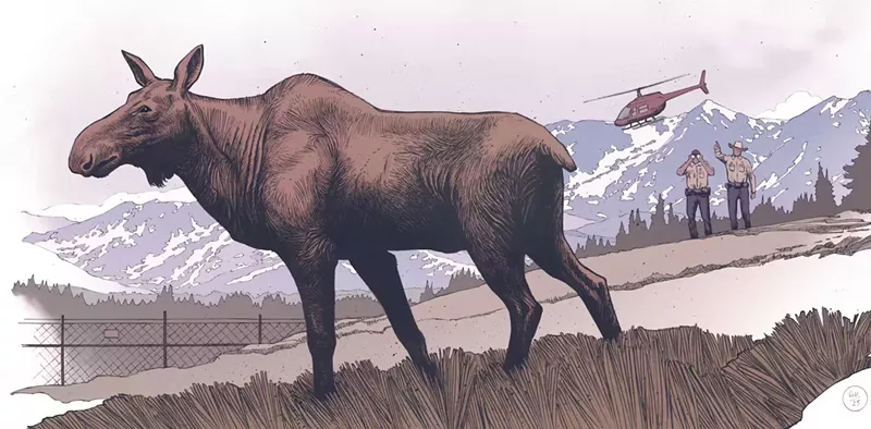 Image: moose art