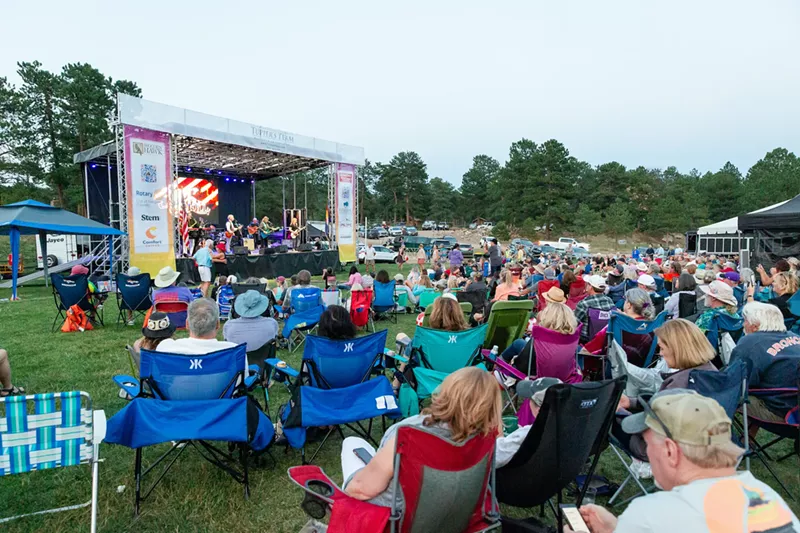 Image: The Mountain Music Festival in Evergreen includes true behind-the-scenes fest experience for local youth.