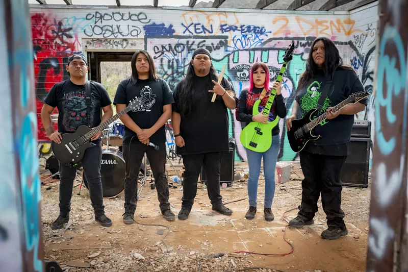 Image: Arizona's Alliance is one of five bands on the Rez Metal festival bill at Levitt Pavilion.