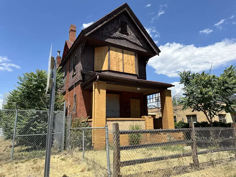 Image: Abandoned home in Denver