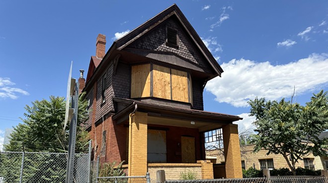 Abandoned home in Denver