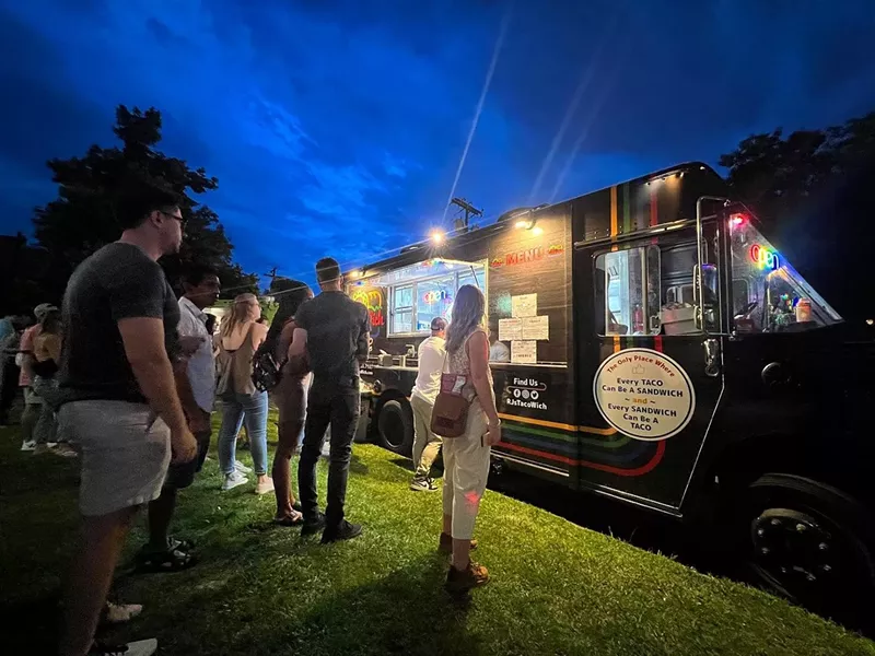 Image: Leilani Johnson's food truck was on the block where the July 17 shooting took place.