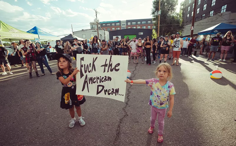 Image: Seditious Saturday Serves as an Anti-Fourth of July Celebration