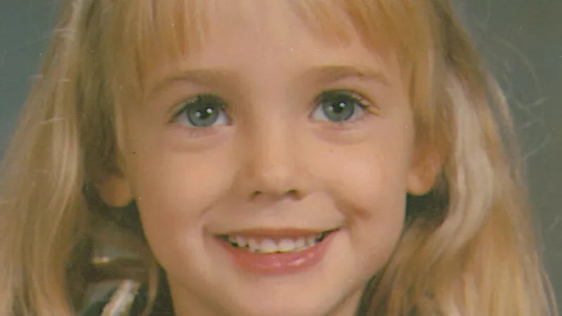 Image: A school photo of the late JonBenét Ramsey.