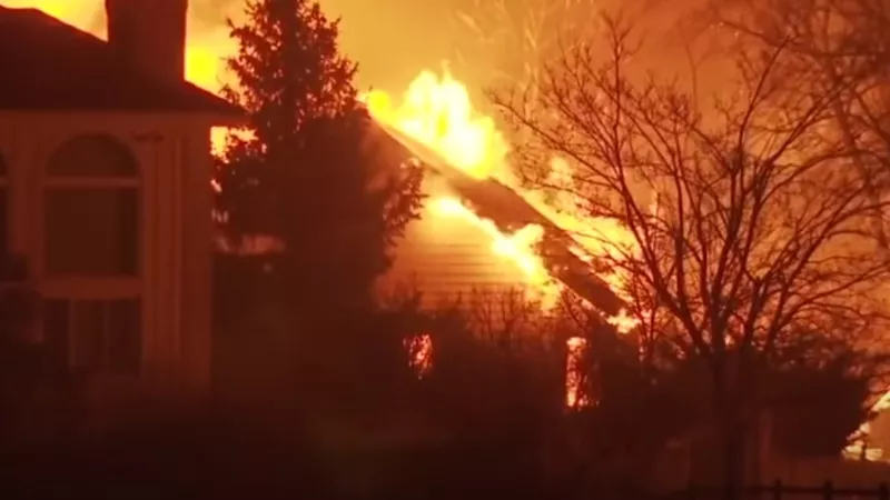 Image: Hundreds of homes were destroyed by the Marshall fire.