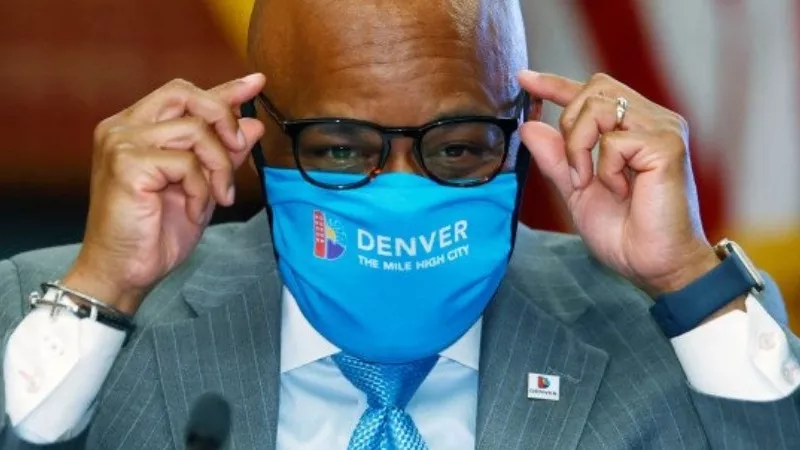 Image: On January 1, Mayor Michael Hancock tweeted, "I’ve tested positive for COVID and I am now quarantining with mild symptoms. Please, if you haven’t been vaccinated, get vaccinated. If you are vaccinated, make sure you get the booster. It’s making a big difference in my case."