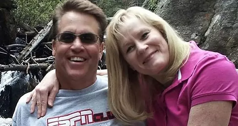 Image: Harold Henthorn and his wife, Toni, whom he was convicted of killing.