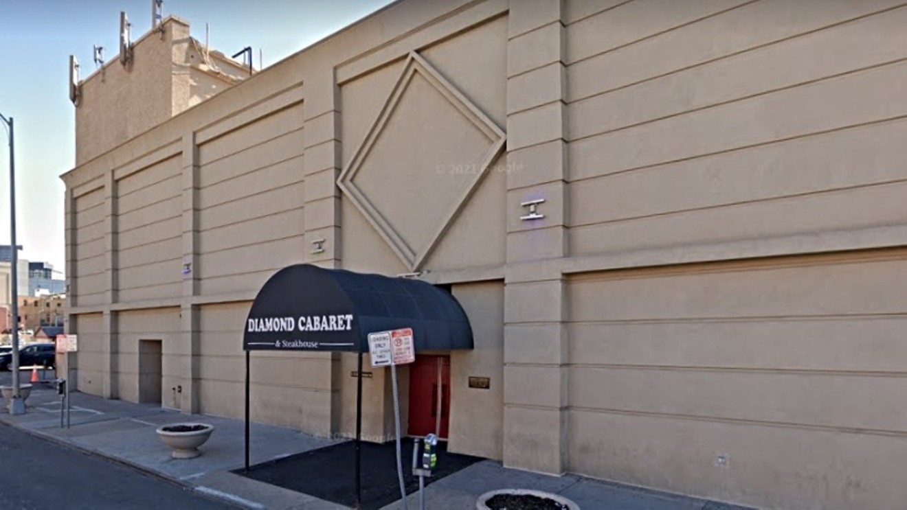 The Diamond Cabaret, at 1222 Glenarm Place, is one of five adult nightclubs in Denver owned by RCI Hospitality Holdings.