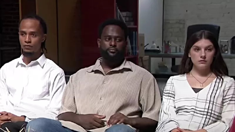 Image: Willis Small IV, Yekalo Weldehiwet and Bailey Alexander were all wounded during the shooting.