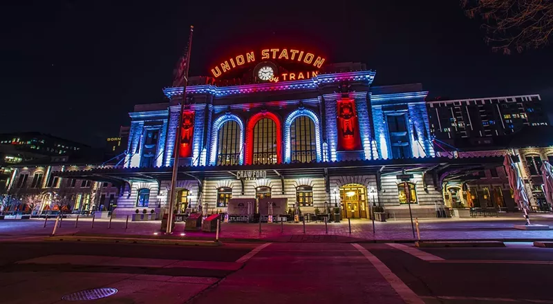 Image: The Union Station sweep took place on February 23.