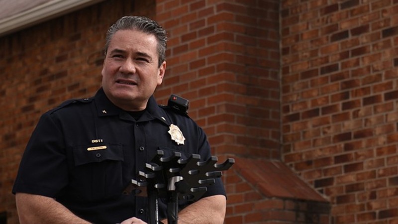 Paul Pazen was sworn in as Denver police chief in July 2018.