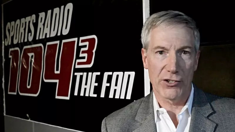 Image: Sandy Clough's Denver broadcasting career began in 1979.