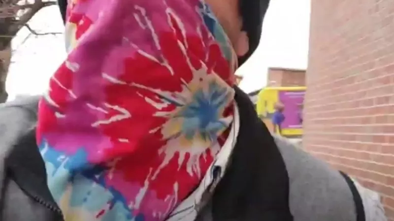 Image: Dean Schiller as seen in the livestream from the scene of the 2021 Boulder King Soopers shooting.