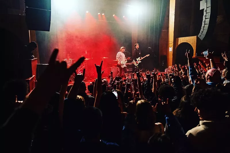 Image: Pop-punk duo The Losers Club has a tendency to strip on stage.