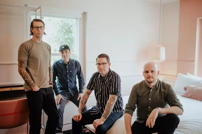 Image: Emo titans Hawthorne Heights wants you to know that Colorado is for lovers, too.