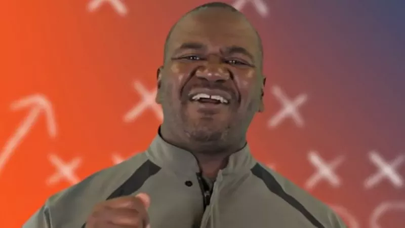Image: Alfred Williams as seen in a video for 104.3 The Fan recorded prior to his 2019 leap to KOA.